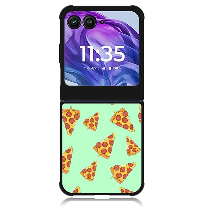 Pizza pattern Motorola Moto Razr Plus 2024 , Moto Razr+ 2024 Case OV10547