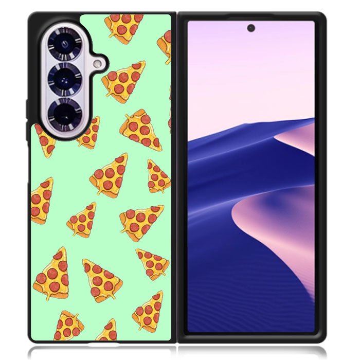 Pizza pattern Samsung Galaxy Z Fold 7 Case OV10547