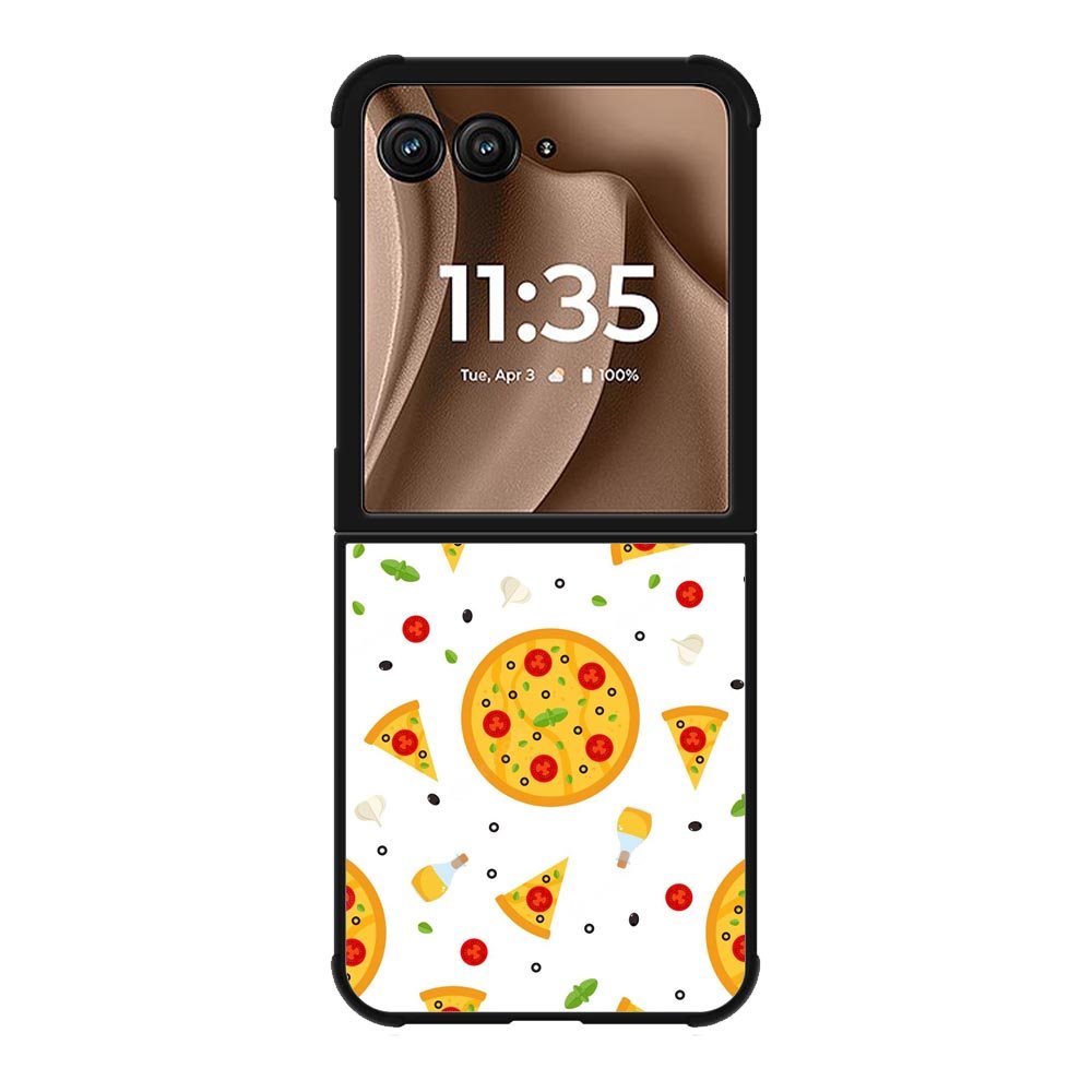 Pizza pattern Motorola Moto RAZR Plus 2025 Case OV10548
