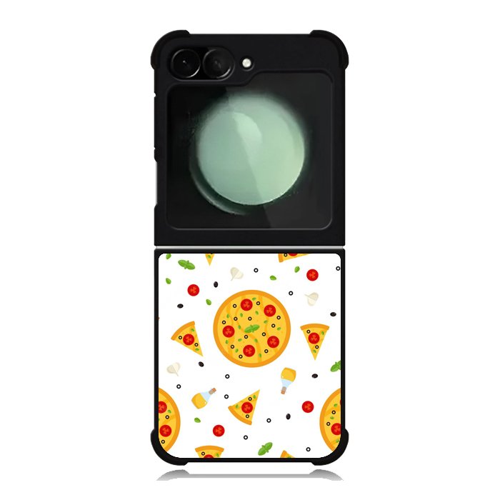 Pizza pattern Samsung Galaxy Z Flip 6 5G 2024 Case OV10548