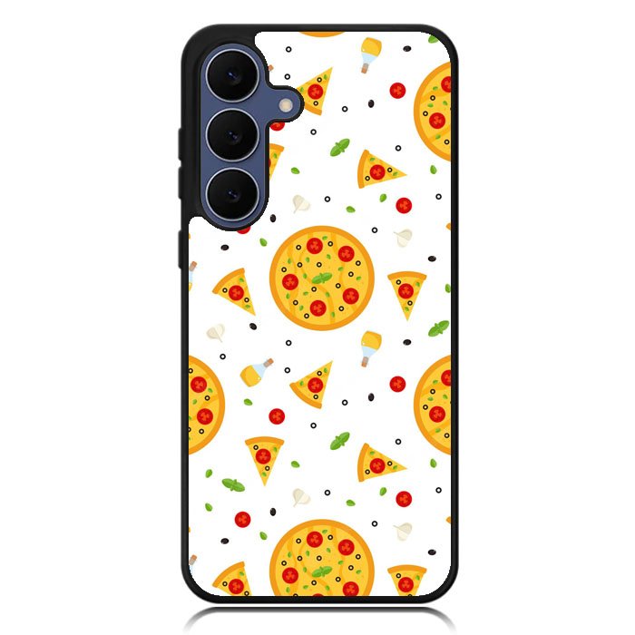 Pizza pattern Samsung Galaxy S25 FE Case OV10548
