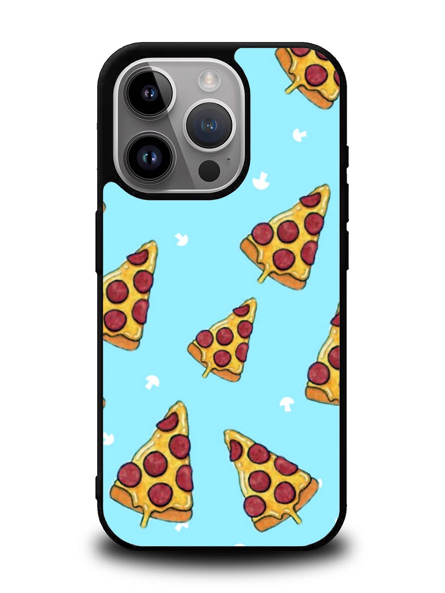 Pizza pattern iPhone 16 Pro Max Case QC10549