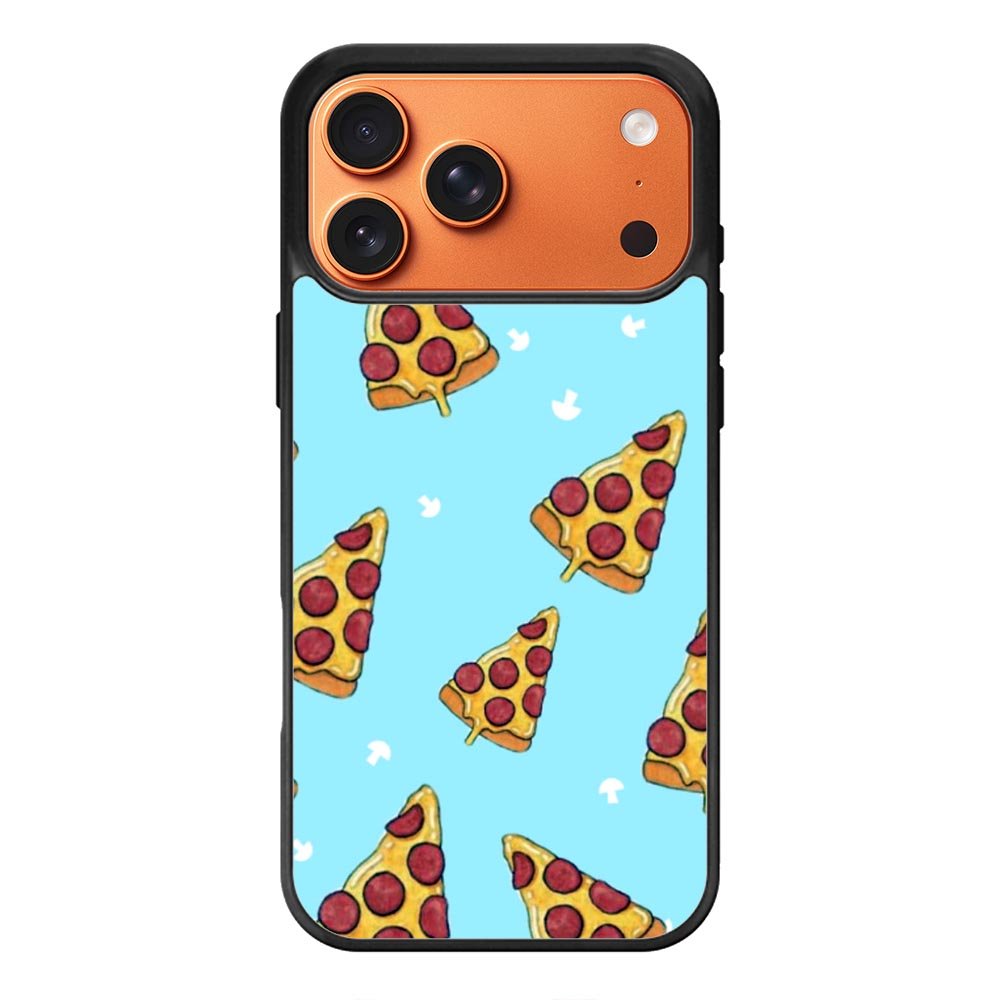 Pizza pattern iPhone 17 Pro Case QC10549