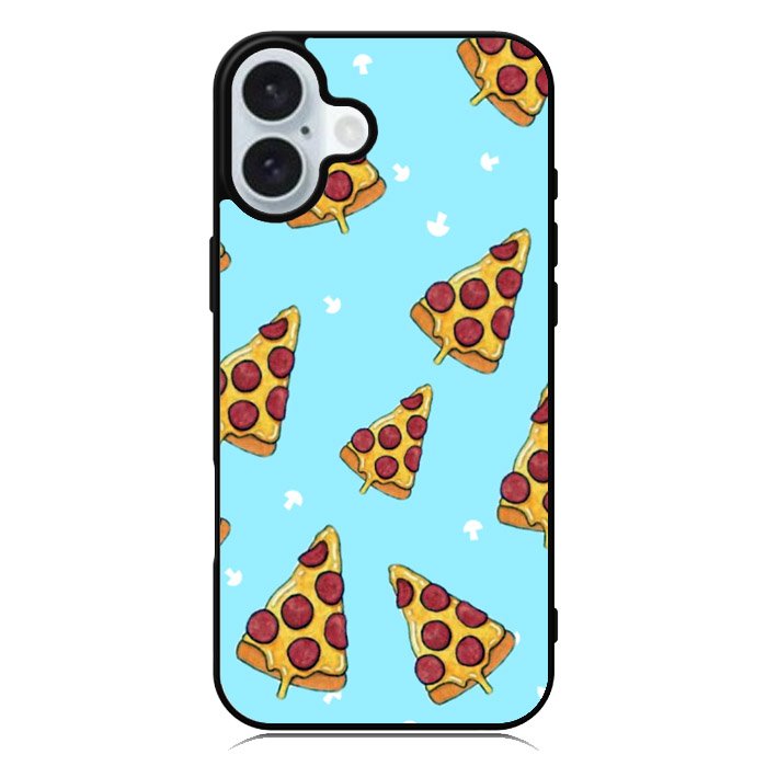 Pizza pattern iPhone 16 Case QC10549