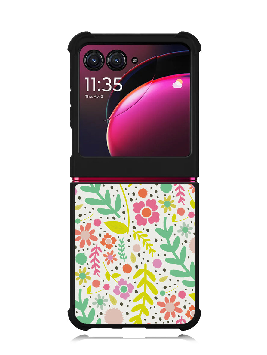 Floral pattern Motorola Moto Razr Plus 2023 , Moto Razr+ 2023 Case OV10568