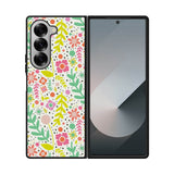 Floral pattern Samsung Galaxy Z Fold 7 5G Case QC10568