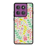 Floral pattern Motorola Moto Edge 60 Pro Case QC10568