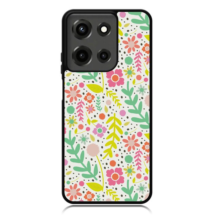 Floral pattern Motorola Moto G 5G 2025 Case OV10568