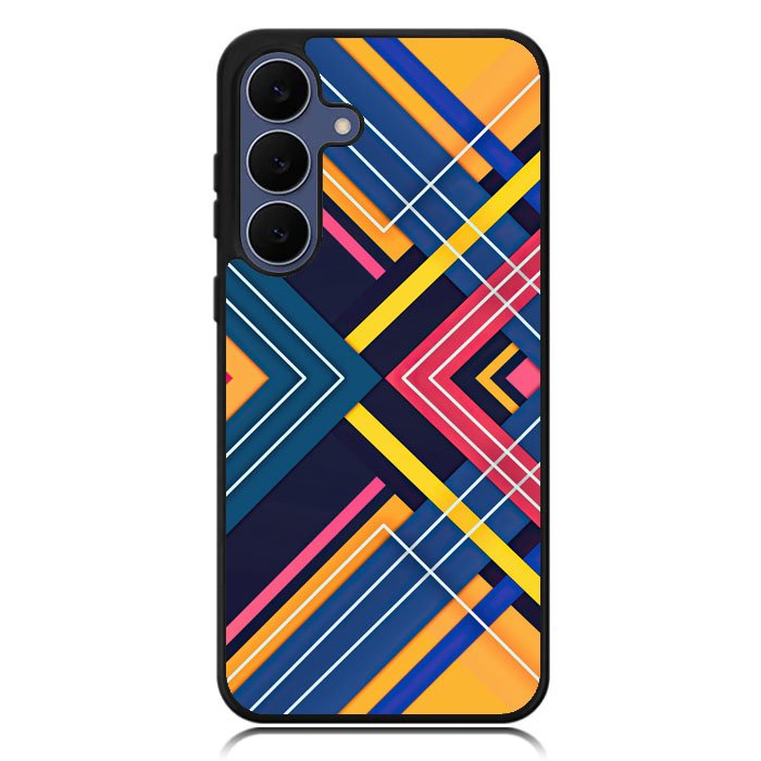 Geometry Patterns Samsung Galaxy S25 FE Case OV10578