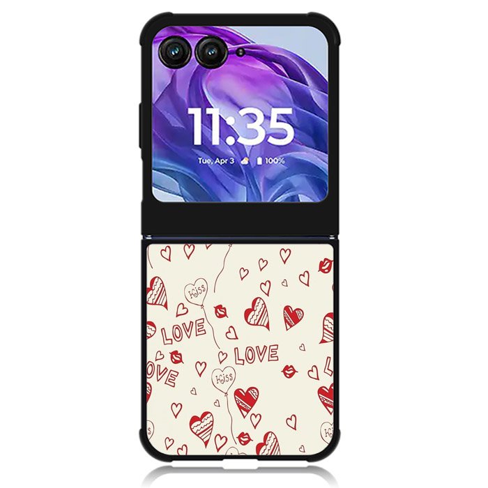 Love Love Motorola Moto Razr Plus 2024 , Moto Razr+ 2024 Case OV10472