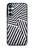 Black And White Samsung Galaxy A35 5G Case OV10650