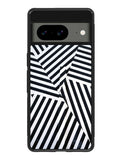 Black And White Google Pixel 8A Case QC10650