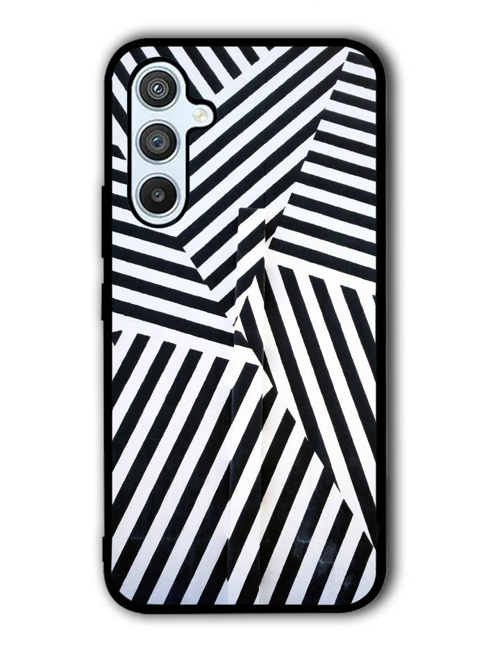 Black And White Samsung Galaxy A14 5G Case QC10650
