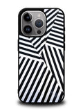 Black And White iPhone 16 Pro Max Case QC10650