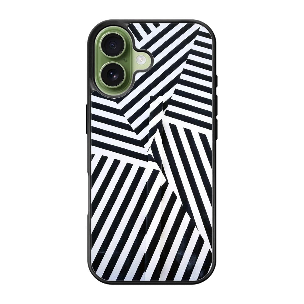 Black And White iPhone 17 Case QC10650