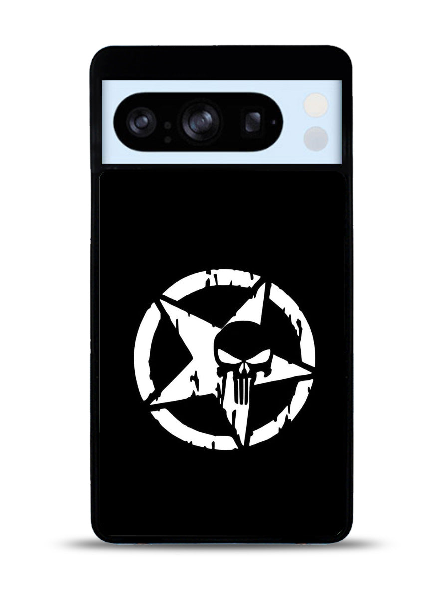 Punisher Black Google Pixel 8 Pro Case QC10400