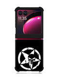 Punisher Black Motorola Moto Razr Plus 2023 , Moto Razr+ 2023 Case OV10400