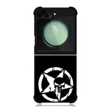 Punisher Black Samsung Galaxy Z Flip 6 5G 2024 Case OV10400