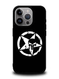 Punisher Black iPhone 16 Pro Case OV10400