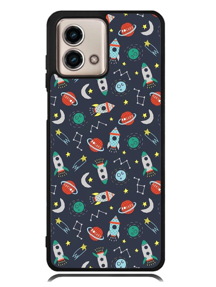 Rocket Pattern Motorola Moto G Stylus 5G 2023 Case OV10407