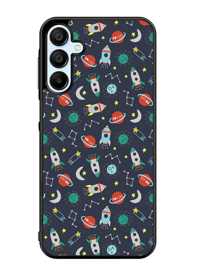 Rocket Pattern Samsung Galaxy A15 5G Case OV10407