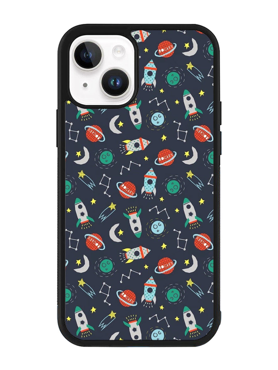 Rocket Pattern iPhone 14 Case QC10407