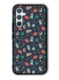 Rocket Pattern Samsung Galaxy A54 5G Case OV10407