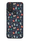 Rocket Pattern Motorola Moto G Pure 2021 , Moto G Power 2022 Case OV10407
