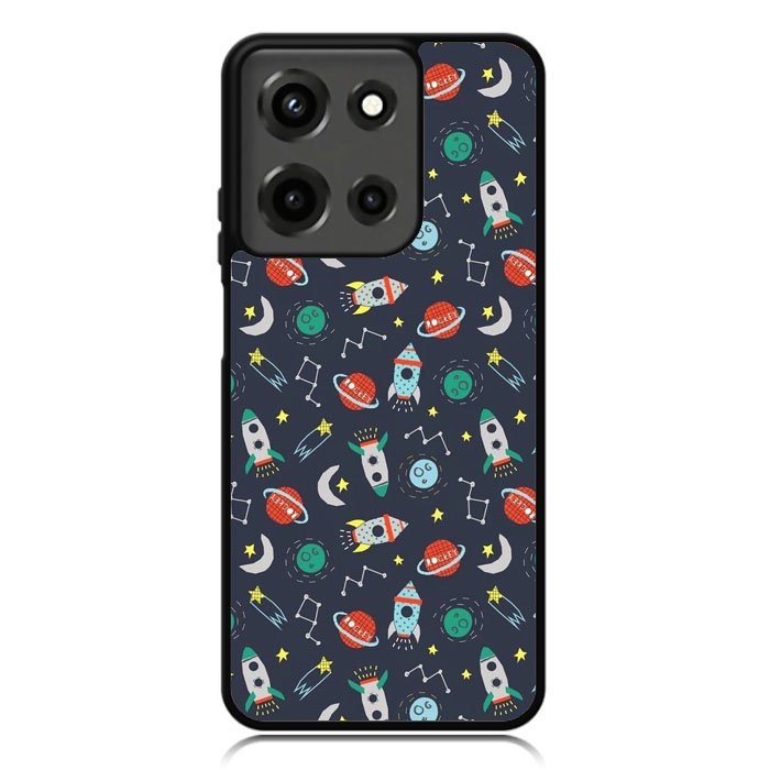 Rocket Pattern Motorola Moto G 5G 2025 Case OV10407