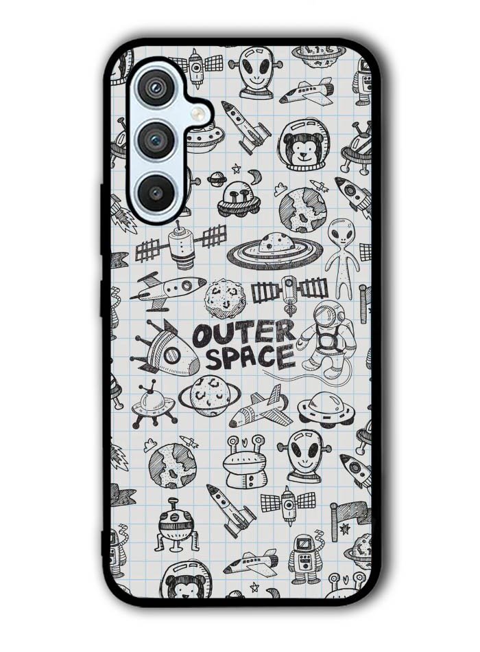 Outer Space Samsung Galaxy A14 5G Case QC10535
