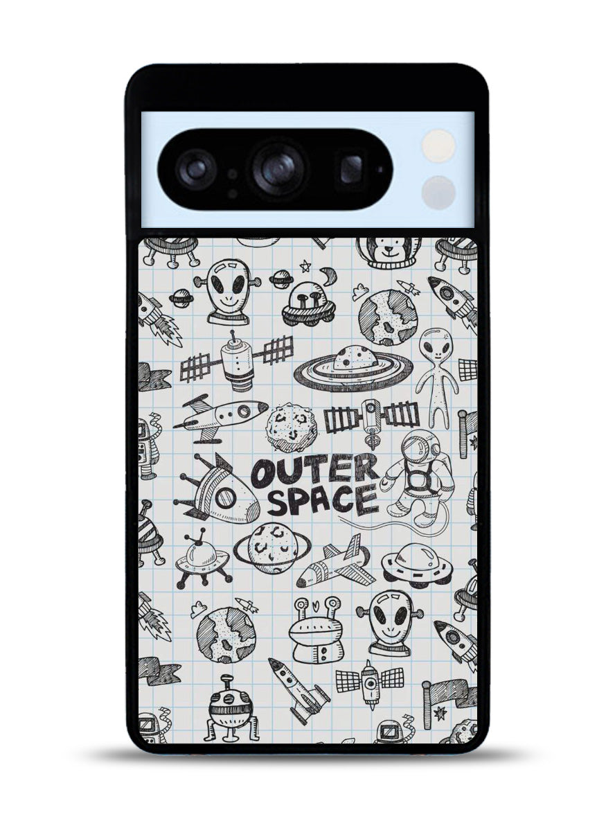 Outer Space Google Pixel 8 Pro Case QC10535