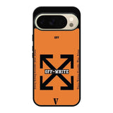 Off White Orange Google Pixel 10 Pro Case OV11223