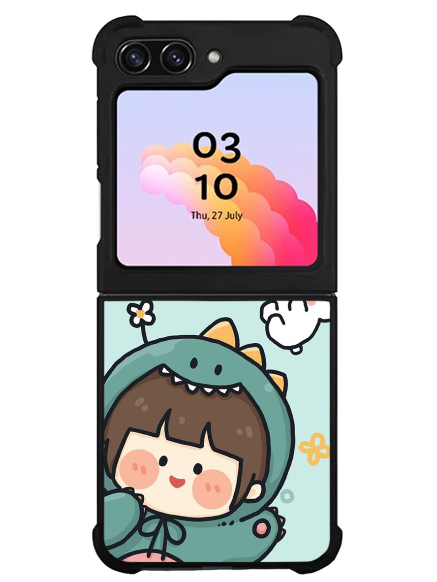 Cutie Dragon Samsung Galaxy Z Flip 5 5G 2023 Case OV11219