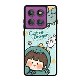Cutie Dragon Motorola Moto Edge 60 Pro Case QC11219