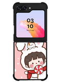 Cute Rabbit Sweet Samsung Galaxy Z Flip 5 5G 2023 Case OV11206
