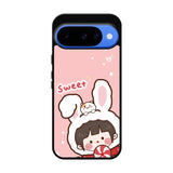 Cute Rabbit Sweet Google Pixel 10 Case QC11206