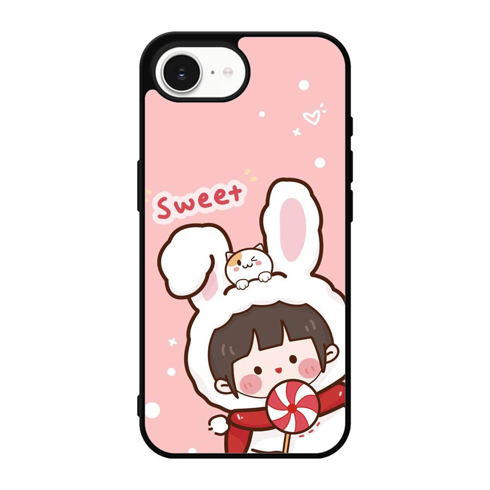 Cute Rabbit Sweet iPhone 17e Case QC11206