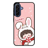 Cute Rabbit Sweet Samsung Galaxy A17 Case QC11206