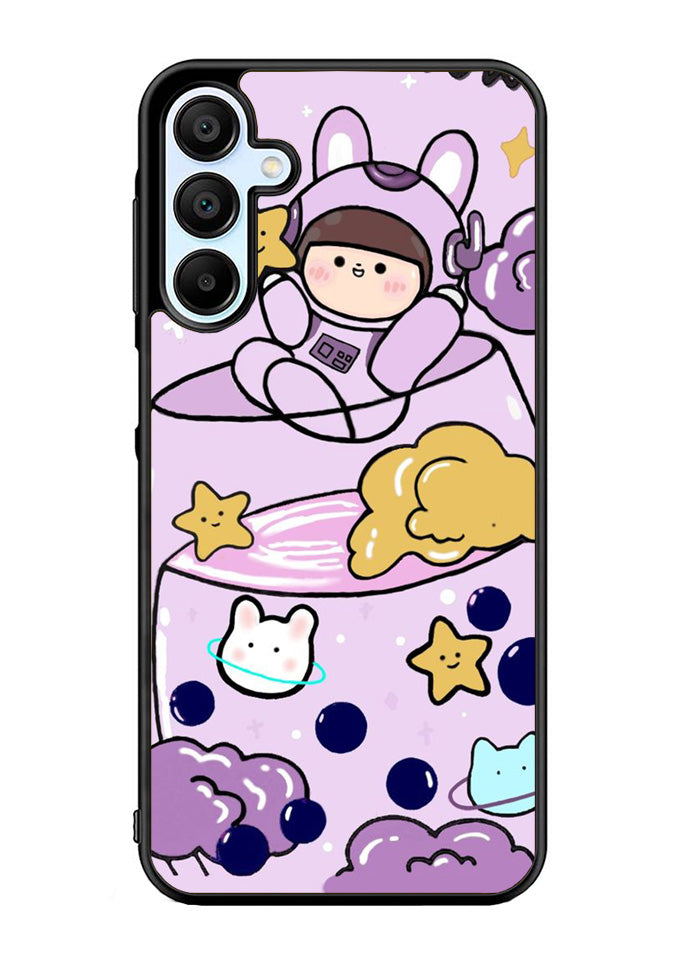 Cute Purple Bobba Samsung Galaxy A15 5G Case OV11205