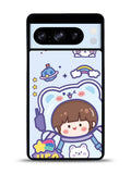Cute Blue Space Ufo Google Pixel 8 Pro Case QC11201
