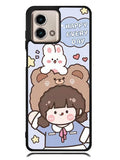 Cute and Happy Everyday Motorola Moto G Stylus 5G 2023 Case OV11197