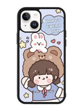 Cute and Happy Everyday iPhone 14 Plus Case QC11197