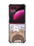 Cute and Happy Everyday Motorola Moto Razr Plus 2023 , Moto Razr+ 2023 Case OV11197