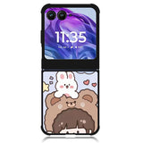 Cute and Happy Everyday Motorola Moto Razr Plus 2024 , Moto Razr+ 2024 Case OV11197