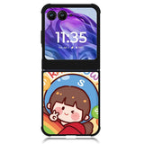 Cutei Rainbow Candy Motorola Moto Razr Plus 2024 , Moto Razr+ 2024 Case OV11217