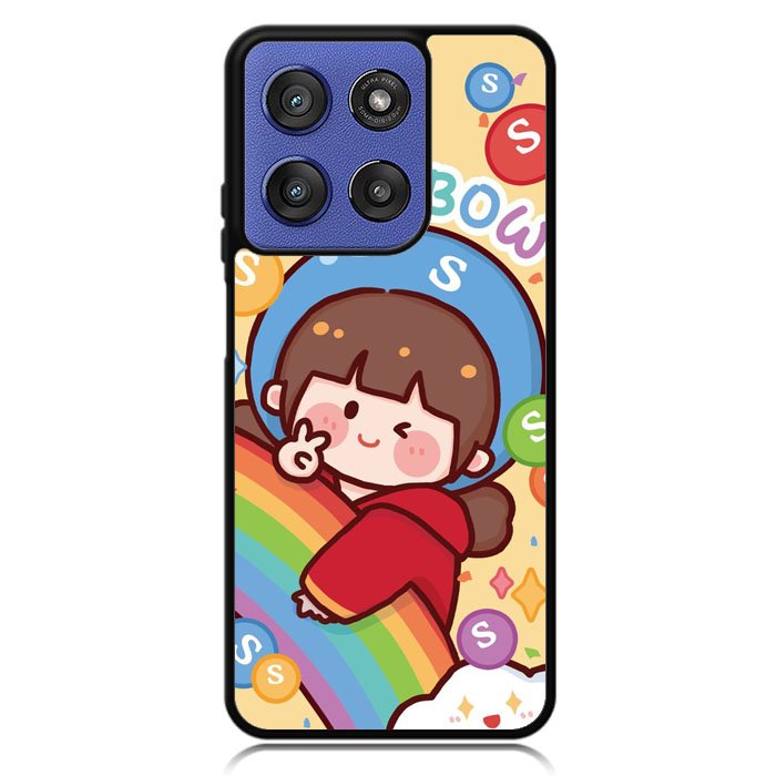 Cutei Rainbow Candy Motorola Moto G Stylus 5G 2025 Case OV11217