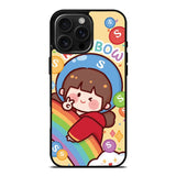 Cutei Rainbow Candy iPhone 16 Pro Max Case OV11217