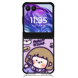 Cute Roro Jump Eat the Sweet Cake Motorola Moto Razr Plus 2024 , Moto Razr+ 2024 Case OV11210