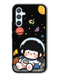 Cute Roro Jump and Astronaut Samsung Galaxy A54 5G Case OV11207