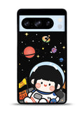 Cute Roro Jump and Astronaut Google Pixel 8 Pro Case QC11207